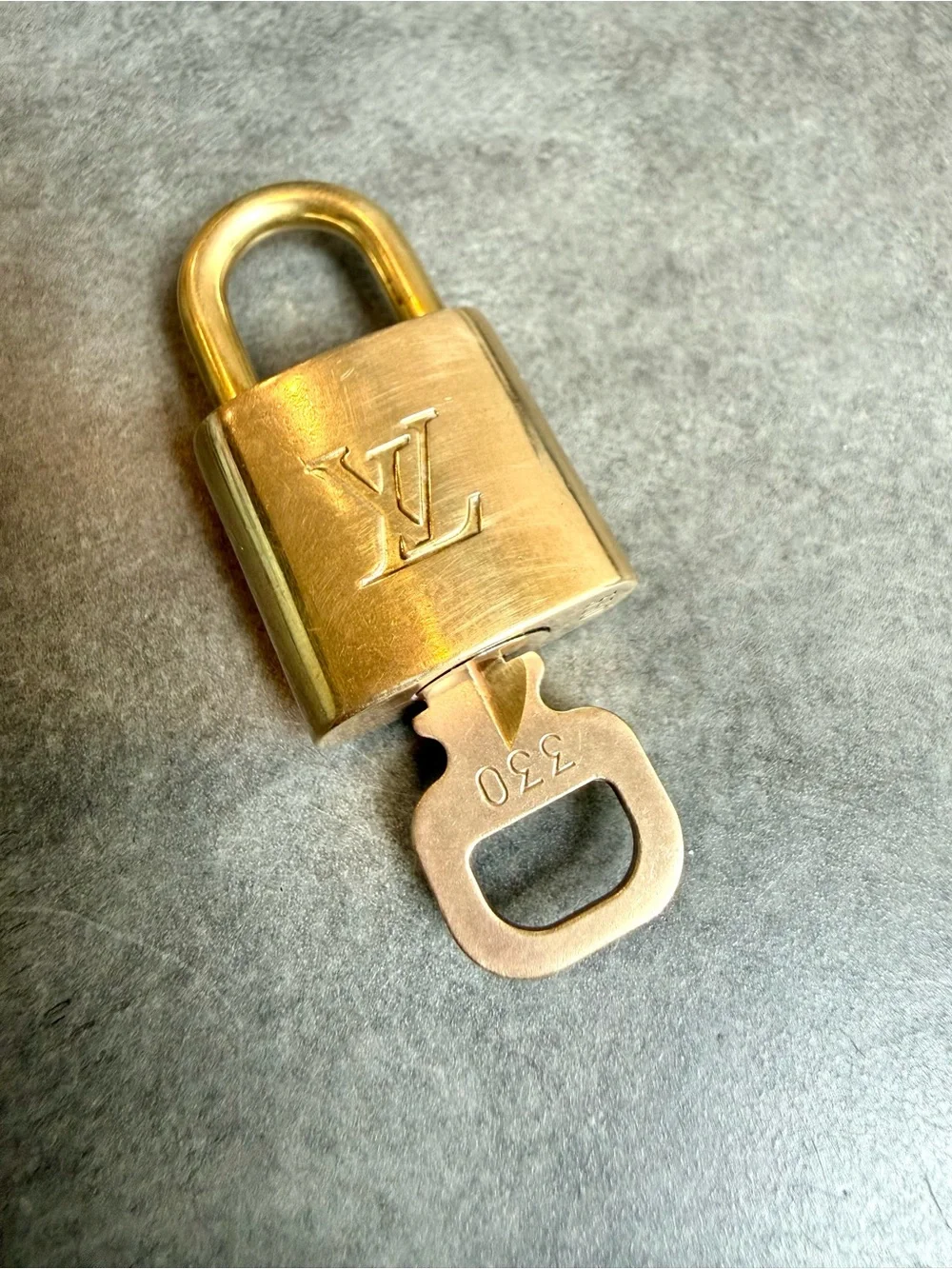Louis Vuitton 330 Padlock with Matching Key